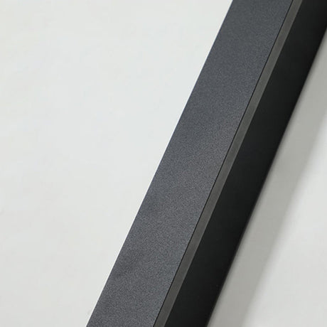 Silex linear outdoor LED wall light matte black — GildNest UK