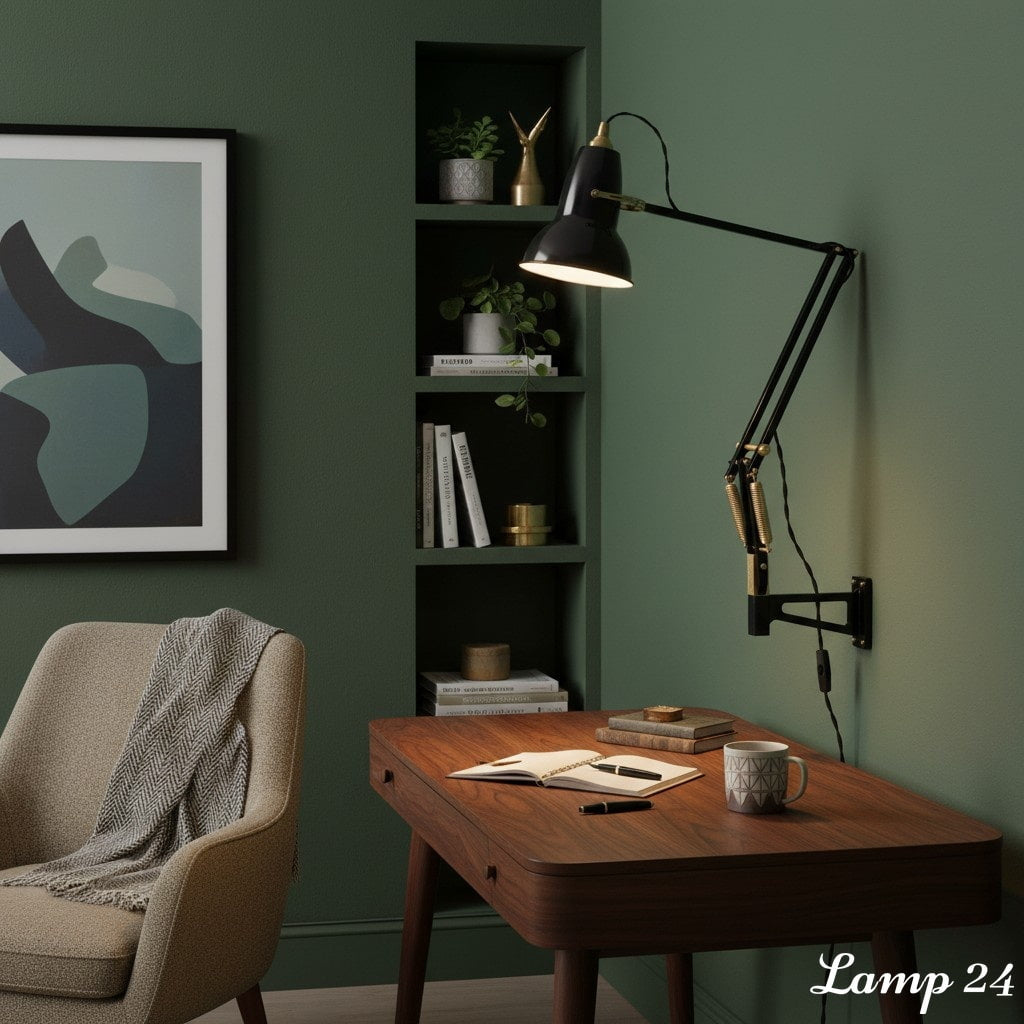 Modryx Adjustable Wall Lamp detail view