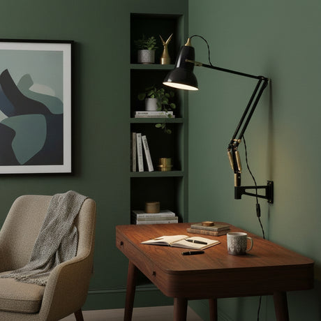 Modryx Adjustable Wall Lamp detail view