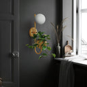 Sphere Storage Box Wall Sconce Lamp lifestyle