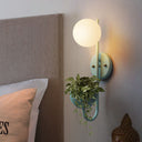 Sphere Wall Sconce Blue