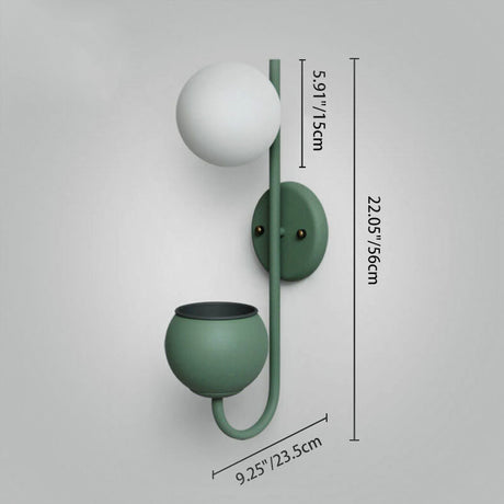 Sphere Wall Sconce detail