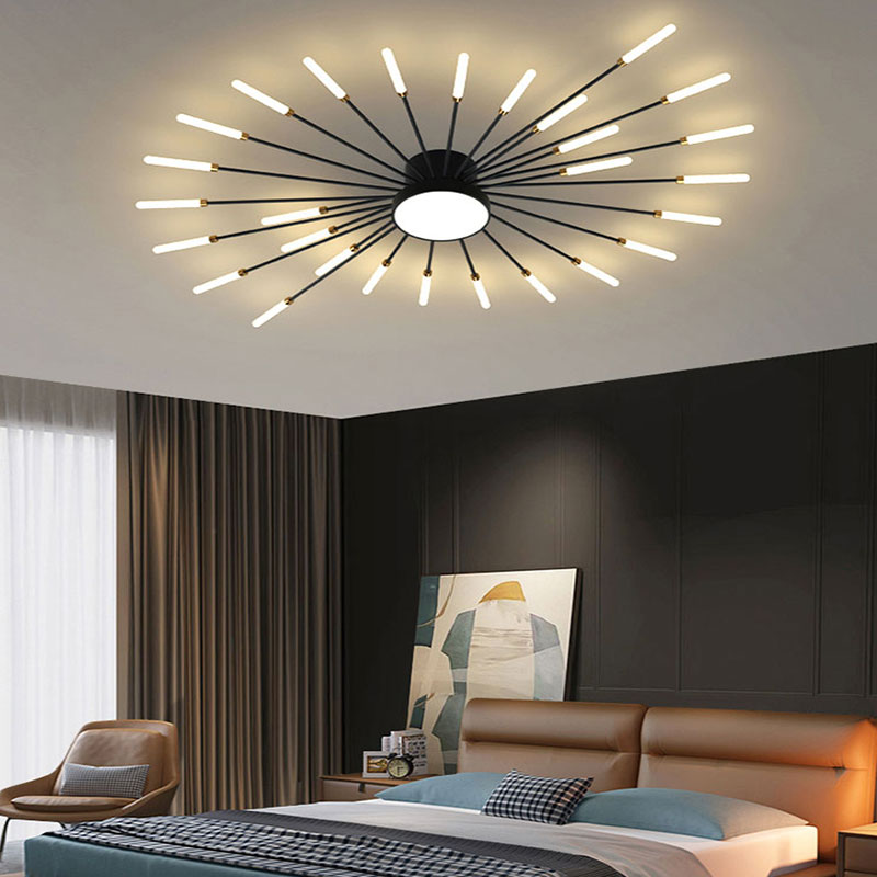 Wesley ceiling light Gold 28W