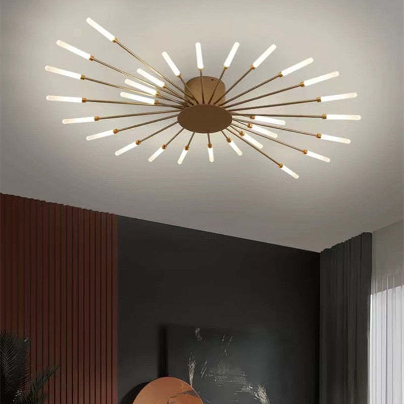 Wesley flush mount Golden 28W
