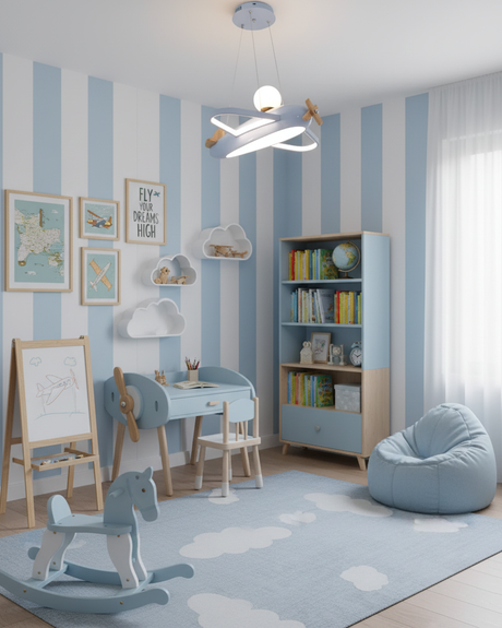 Airplane Pendant Lamp detail