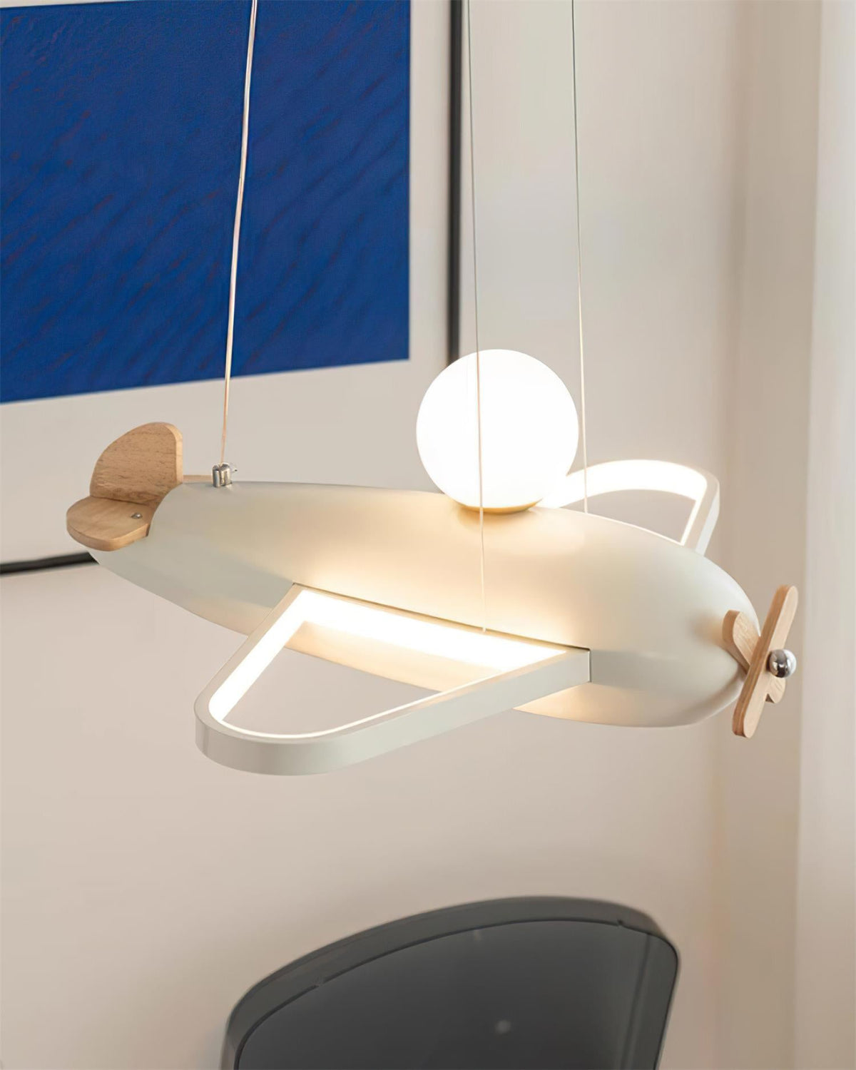 Airplane Pendant Lamp detail