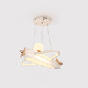 Airplane Pendant Lamp Beige