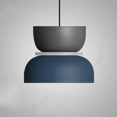 Macaron Pendant Light Medium Grey Blue