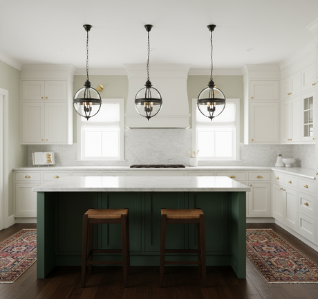 Braeden Glass Globe Pendant Light