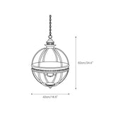 Braeden Glass Globe Pendant Light