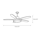 Bronx 52" Ceiling Fan with Light