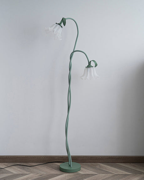 Calla Flowers Floor Lamp detail