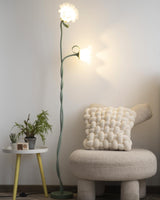 Calla Flowers Floor Lamp detail