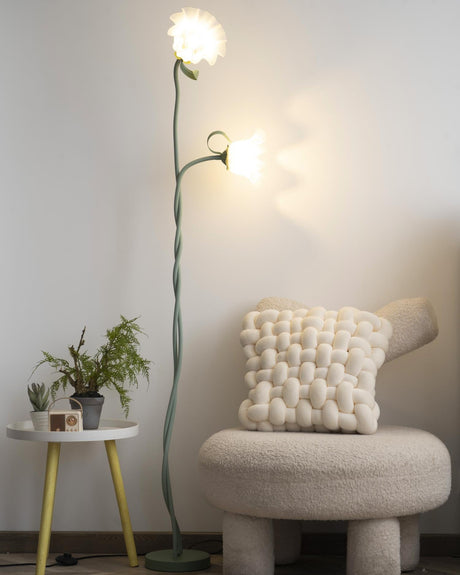 Calla Flowers Floor Lamp detail
