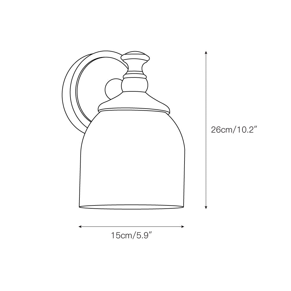Chart Short-Arm Sconce