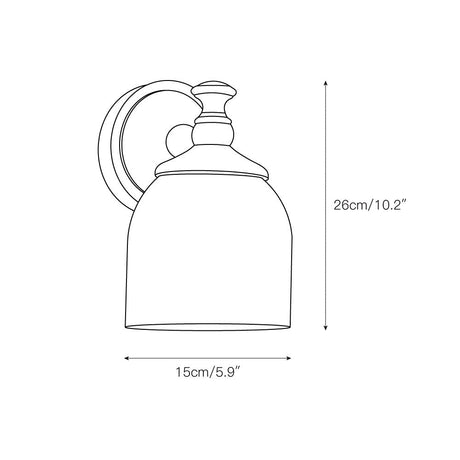 Chart Short-Arm Sconce