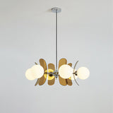 Coloured Acrylic Sputnik Chandelier