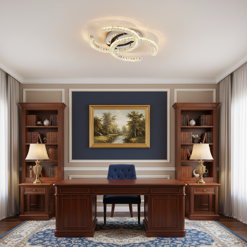 Crystal Ceiling Light lifestyle