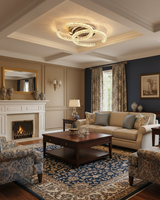 Crystal Ceiling Light detail