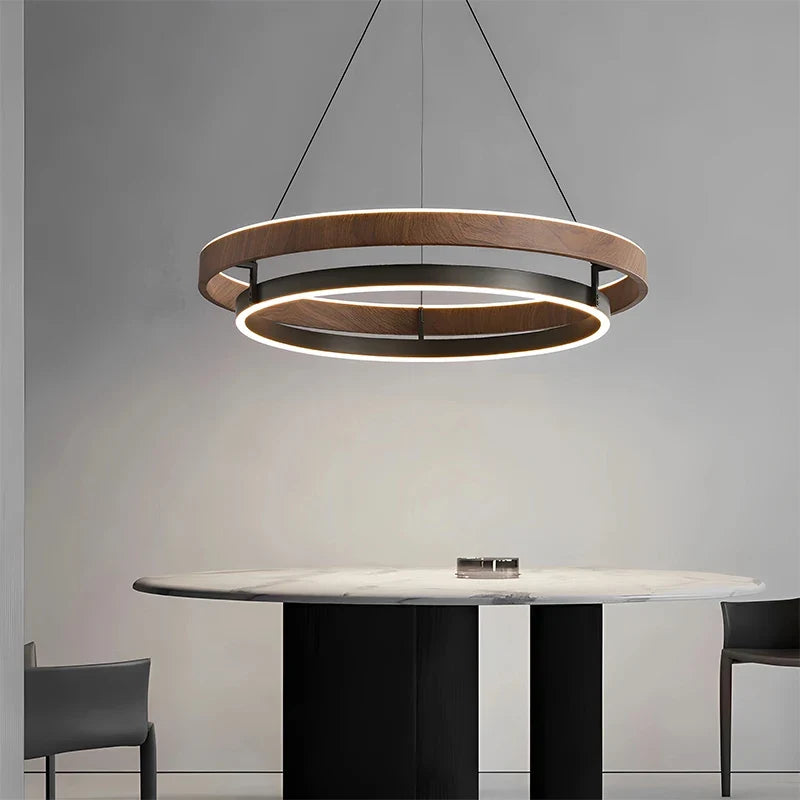 Zeyla Nordic Circular Chandelier