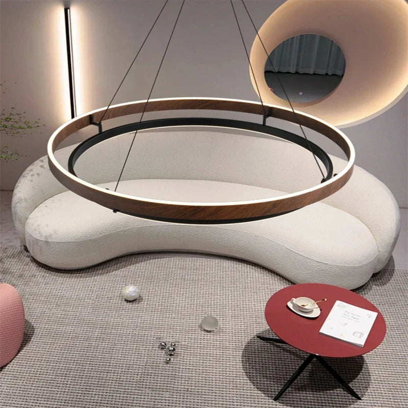 Zeyla Nordic Circular Chandelier