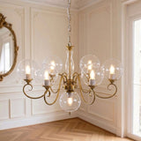 Evelyn Glass Globe Chandelier