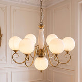 Evelyn Glass Globe Chandelier