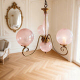 Evelyn Glass Globe Chandelier