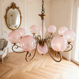 Evelyn Glass Globe Chandelier