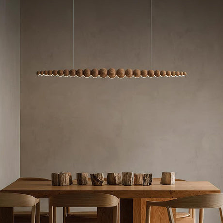 Filamento Chandelier Walnut