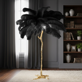 Virel Feather Floor Lamp