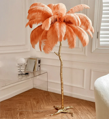 Virel Feather Floor Lamp