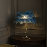 Virel Feather Floor Lamp