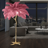 Virel Feather Floor Lamp