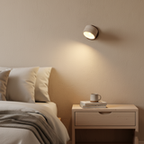 Study Reading Minimalist Travertine Stone Wall Light