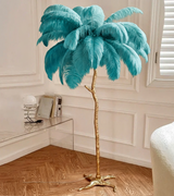 Virel Feather Floor Lamp