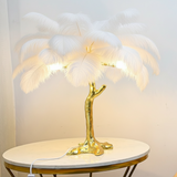 Virel Feather Floor Lamp