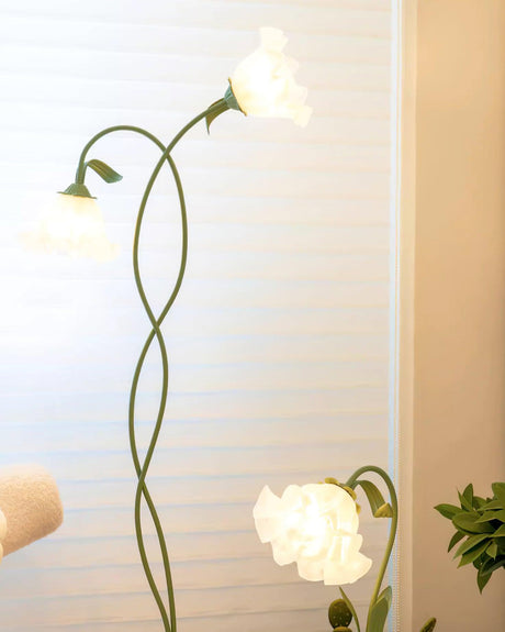 Calla Flowers Floor Lamp detail