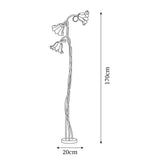 Calla Flowers Floor Lamp detail