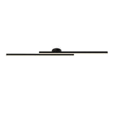 Black strip ceiling light adjustable temperature — GildNest UK