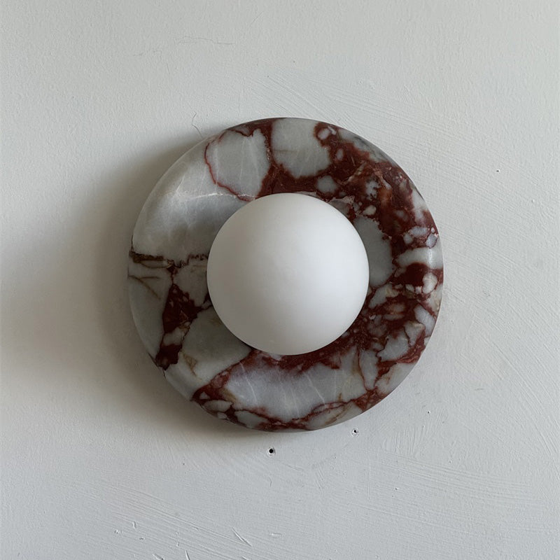 Orli Natural Marble Sconce