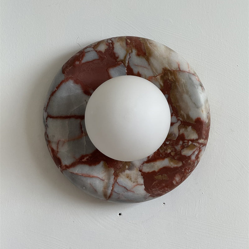 Orli Natural Marble Sconce