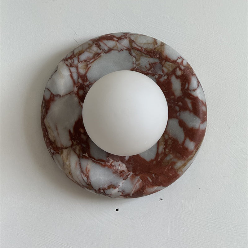 Orli Natural Marble Sconce
