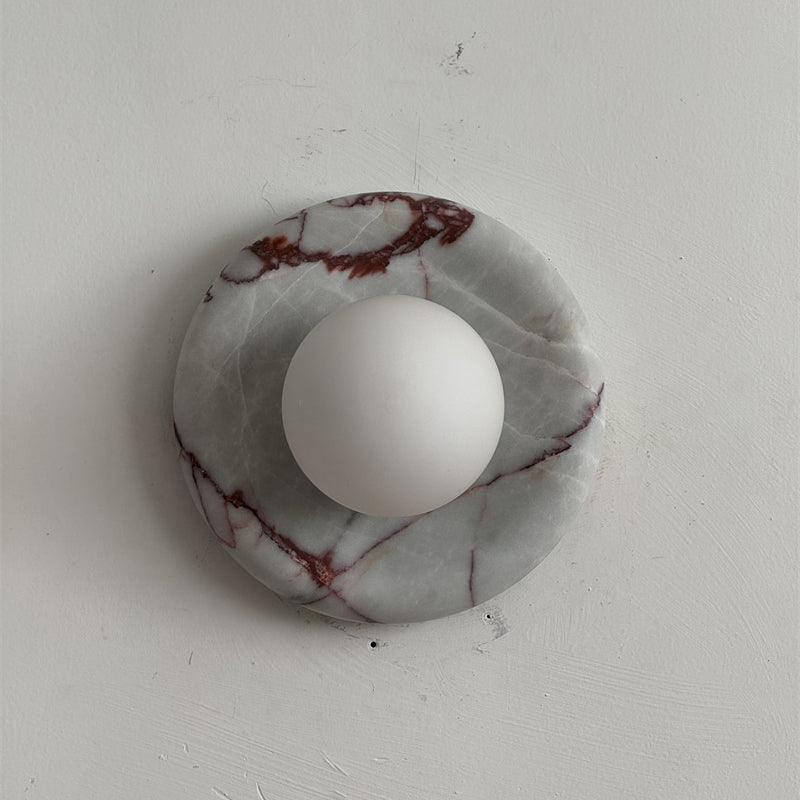 Orli Natural Marble Sconce