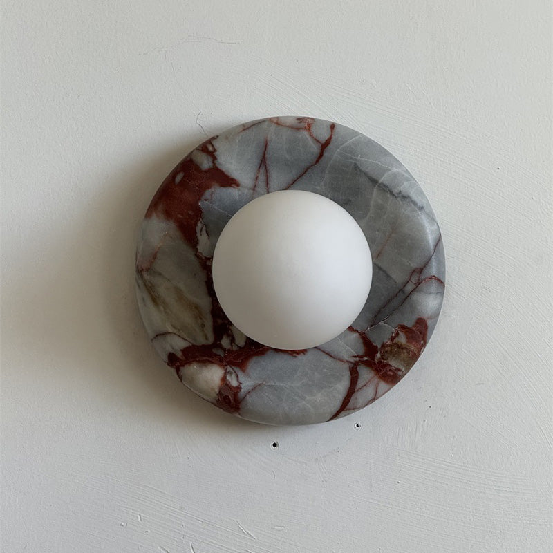 Orli Natural Marble Sconce