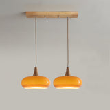 Charlotte pendant light 2 Heads Orange