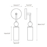 Harlin Alabaster Wall Light