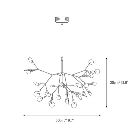 Heracleum Branch Chandelier