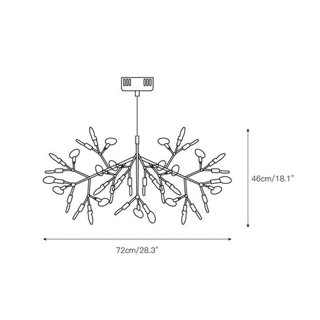 Heracleum Branch Chandelier