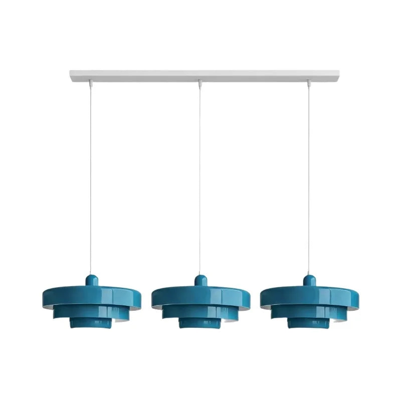 Hind Triple Layer Disc Macaron Pendant Light